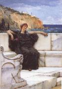 Alma-Tadema, Sir Lawrence Resting (mk23) china oil painting reproduction